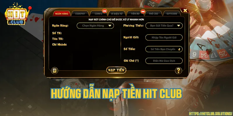 Nạp tiền Hit Club